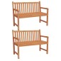 vidaXL 3-tlg. Garten-Essgruppe Massivholz Teak vidaXL 3-tlg. Garten-Essgruppe Massivholz Teak