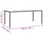 vidaXL 9-tlg. Garten-Essgruppe mit Kissen Beige Poly Rattan vidaXL 9-tlg. Garten-Essgruppe mit Kissen Beige Poly Rattan
