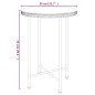 vidaXL 5-tlg. Garten-Essgruppe Schwarz Poly Rattan vidaXL 5-tlg. Garten-Essgruppe Schwarz Poly Rattan