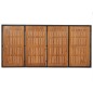 vidaXL 7-tlg. Garten-Essgruppe mit Kissen Schwarz Poly Rattan vidaXL 7-tlg. Garten-Essgruppe mit Kissen Schwarz Poly Rattan