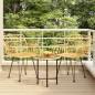 vidaXL 3-tlg. Garten-Essgruppe Poly Rattan vidaXL 3-tlg. Garten-Essgruppe Poly Rattan