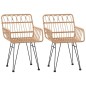 vidaXL 3-tlg. Garten-Essgruppe Poly Rattan vidaXL 3-tlg. Garten-Essgruppe Poly Rattan