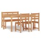 vidaXL 4-tlg. Garten-Essgruppe Massivholz Teak vidaXL 4-tlg. Garten-Essgruppe Massivholz Teak
