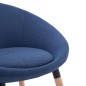 Esszimmerstuhl Blau Stoff Esszimmerstuhl Blau Stoff