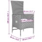 vidaXL 3-tlg. Garten-Lounge-Set Beige Poly Rattan & Stahl vidaXL 3-tlg. Garten-Lounge-Set Beige Poly Rattan & Stahl
