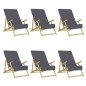 vidaXL Strandtücher 6 Stk. Anthrazit 60x135 cm Stoff 400 GSM vidaXL Strandtücher 6 Stk. Anthrazit 60x135 cm Stoff 400 GSM