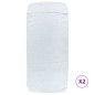 vidaXL Strandtücher 2 Stk. Weiß 75x200 cm Stoff 400 GSM vidaXL Strandtücher 2 Stk. Weiß 75x200 cm Stoff 400 GSM