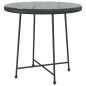 vidaXL 5-tlg. Garten-Essgruppe Schwarz Poly Rattan vidaXL 5-tlg. Garten-Essgruppe Schwarz Poly Rattan