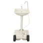 vidaXL Tragbare Campingtoilette mit Waschbecken und Wasserbehälter vidaXL Tragbare Campingtoilette mit Waschbecken und Wasserbehälter