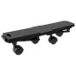 vidaXL Transportroller mit 4 Rollen 6 Stk. Schwarz Polypropylen 170 kg vidaXL Transportroller mit 4 Rollen 6 Stk. Schwarz Polypropylen 170 kg