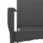 vidaXL 7-tlg. Garten-Essgruppe mit Kissen Schwarz Poly Rattan vidaXL 7-tlg. Garten-Essgruppe mit Kissen Schwarz Poly Rattan