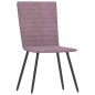 Esszimmerstühle 2 Stk. Rosa Samt Esszimmerstühle 2 Stk. Rosa Samt