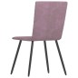 Esszimmerstühle 2 Stk. Rosa Samt Esszimmerstühle 2 Stk. Rosa Samt