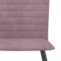 Esszimmerstühle 2 Stk. Rosa Samt Esszimmerstühle 2 Stk. Rosa Samt