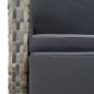 vidaXL 7-tlg. Garten-Essgruppe mit Kissen Grau Poly Rattan vidaXL 7-tlg. Garten-Essgruppe mit Kissen Grau Poly Rattan