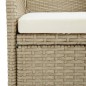 vidaXL 7-tlg. Garten-Essgruppe mit Kissen Beige und Schwarz vidaXL 7-tlg. Garten-Essgruppe mit Kissen Beige und Schwarz