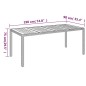 vidaXL 7-tlg. Garten-Essgruppe mit Kissen Grau Poly Rattan vidaXL 7-tlg. Garten-Essgruppe mit Kissen Grau Poly Rattan
