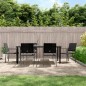 vidaXL 7-tlg. Garten-Essgruppe Poly Rattan und Stahl vidaXL 7-tlg. Garten-Essgruppe Poly Rattan und Stahl