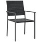 vidaXL 7-tlg. Garten-Essgruppe Poly Rattan und Stahl vidaXL 7-tlg. Garten-Essgruppe Poly Rattan und Stahl