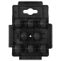 vidaXL Transportroller mit 8 Rollen 20 Stk Schwarz Polypropylen 150 kg vidaXL Transportroller mit 8 Rollen 20 Stk Schwarz Polypropylen 150 kg