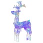 vidaXL Rentiere Weihnachtsdekoration 2 Stk. 60x16x100 cm Acryl vidaXL Rentiere Weihnachtsdekoration 2 Stk. 60x16x100 cm Acryl