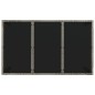 vidaXL 5-tlg. Garten-Essgruppe mit Kissen Grau Poly Rattan vidaXL 5-tlg. Garten-Essgruppe mit Kissen Grau Poly Rattan