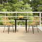 vidaXL 3-tlg. Garten-Essgruppe Poly Rattan vidaXL 3-tlg. Garten-Essgruppe Poly Rattan