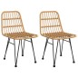 vidaXL 3-tlg. Garten-Essgruppe Poly Rattan vidaXL 3-tlg. Garten-Essgruppe Poly Rattan