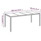 vidaXL 7-tlg. Garten-Essgruppe mit Kissen Grau Poly Rattan vidaXL 7-tlg. Garten-Essgruppe mit Kissen Grau Poly Rattan