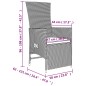 vidaXL 7-tlg. Garten-Essgruppe mit Kissen Beige Poly Rattan vidaXL 7-tlg. Garten-Essgruppe mit Kissen Beige Poly Rattan