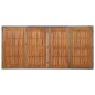 vidaXL 7-tlg. Garten-Essgruppe mit Kissen Grau Poly Rattan vidaXL 7-tlg. Garten-Essgruppe mit Kissen Grau Poly Rattan