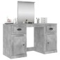 vidaXL Schminktisch mit Spiegel Betongrau 130x50x132,5 cm vidaXL Schminktisch mit Spiegel Betongrau 130x50x132,5 cm