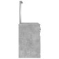 vidaXL Schminktisch mit Spiegel Betongrau 130x50x132,5 cm vidaXL Schminktisch mit Spiegel Betongrau 130x50x132,5 cm