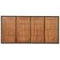 vidaXL 9-tlg. Garten-Essgruppe mit Kissen Schwarz Poly Rattan vidaXL 9-tlg. Garten-Essgruppe mit Kissen Schwarz Poly Rattan