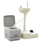 vidaXL Tragbare Campingtoilette mit Waschbecken und Wasserbehälter vidaXL Tragbare Campingtoilette mit Waschbecken und Wasserbehälter