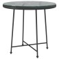 vidaXL 5-tlg. Garten-Essgruppe Schwarz Poly Rattan vidaXL 5-tlg. Garten-Essgruppe Schwarz Poly Rattan