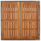vidaXL 5-tlg. Garten-Essgruppe mit Kissen Grau Poly Rattan vidaXL 5-tlg. Garten-Essgruppe mit Kissen Grau Poly Rattan