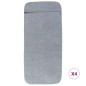 vidaXL Strandtücher 4 Stk. Grau 60x135 cm Stoff 400 GSM vidaXL Strandtücher 4 Stk. Grau 60x135 cm Stoff 400 GSM