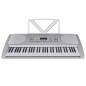 vidaXL Elektrisches Keyboard-Set mit 61 Tasten Silbern und Schwarz vidaXL Elektrisches Keyboard-Set mit 61 Tasten Silbern und Schwarz