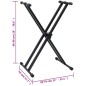 vidaXL Elektrisches Keyboard-Set mit 61 Tasten Silbern und Schwarz vidaXL Elektrisches Keyboard-Set mit 61 Tasten Silbern und Schwarz