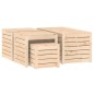 vidaXL 4-tlg. Gartenbox-Set Massivholz Kiefer vidaXL 4-tlg. Gartenbox-Set Massivholz Kiefer