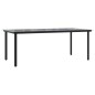 vidaXL 9-tlg. Garten-Essgruppe Schwarz Poly Rattan vidaXL 9-tlg. Garten-Essgruppe Schwarz Poly Rattan