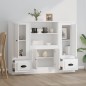 vidaXL Highboards 3 Stk. Weiß Holzwerkstoff vidaXL Highboards 3 Stk. Weiß Holzwerkstoff