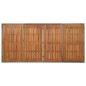 vidaXL 7-tlg. Garten-Essgruppe mit Kissen Grau Poly Rattan vidaXL 7-tlg. Garten-Essgruppe mit Kissen Grau Poly Rattan