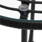 vidaXL 3-tlg. Garten-Essgruppe Schwarz Poly Rattan vidaXL 3-tlg. Garten-Essgruppe Schwarz Poly Rattan