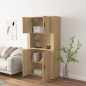 vidaXL Highboard Sonoma-Eiche Holzwerkstoff vidaXL Highboard Sonoma-Eiche Holzwerkstoff