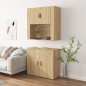 vidaXL Highboard Sonoma-Eiche Holzwerkstoff vidaXL Highboard Sonoma-Eiche Holzwerkstoff
