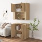 vidaXL Highboard Sonoma-Eiche Holzwerkstoff vidaXL Highboard Sonoma-Eiche Holzwerkstoff