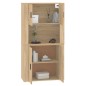 vidaXL Highboard Sonoma-Eiche Holzwerkstoff vidaXL Highboard Sonoma-Eiche Holzwerkstoff