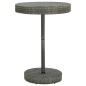 vidaXL 5-tlg. Gartenbar-Set Grau Poly Rattan & Massivholz Akazie vidaXL 5-tlg. Gartenbar-Set Grau Poly Rattan & Massivholz Akazie